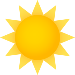 JoyPixels sun