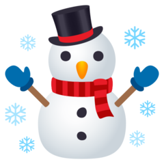 JoyPixels snowman