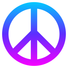 JoyPixels peace symbol