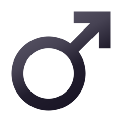 JoyPixels male sign