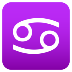 JoyPixels 巨蟹座