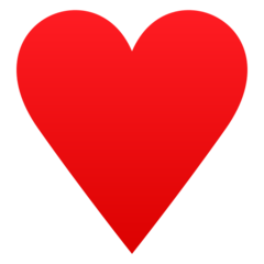 JoyPixels heart suit