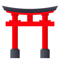 JoyPixels shinto shrine