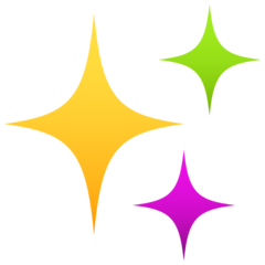 JoyPixels sparkles