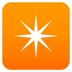 JoyPixels eight-pointed star