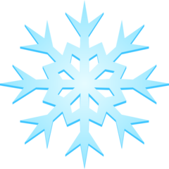 JoyPixels 雪花