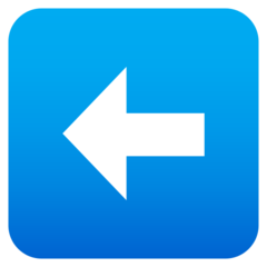 JoyPixels left arrow