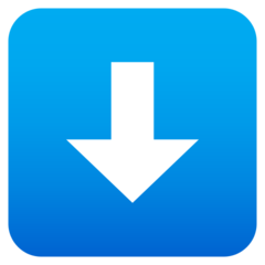 JoyPixels down arrow