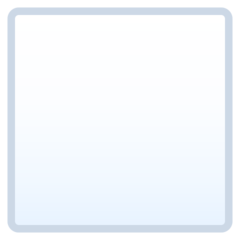 JoyPixels white large square
