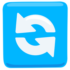Messenger counterclockwise arrows button