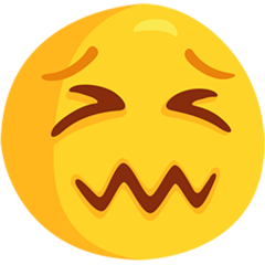 Messenger confounded face