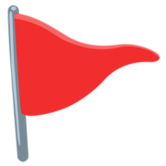 Messenger triangular flag