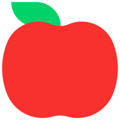 Microsoft red apple