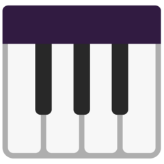 Microsoft musical keyboard