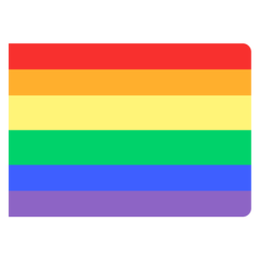 Microsoft rainbow flag