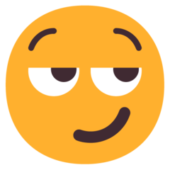 Microsoft smirking face