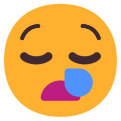 Microsoft sleepy face