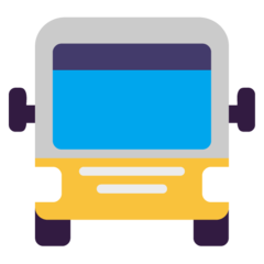 Microsoft oncoming bus