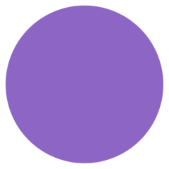 Microsoft purple circle