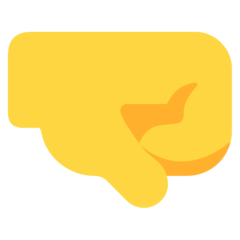 Microsoft right-facing fist