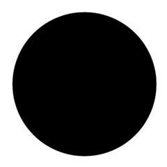 Microsoft black circle