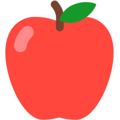 Mozilla red apple