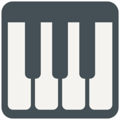 Mozilla musical keyboard