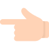 Mozilla backhand index pointing left