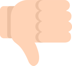 Mozilla 大拇指朝下