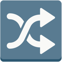 Mozilla shuffle tracks button