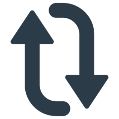 Mozilla clockwise vertical arrows