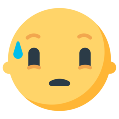 Mozilla sad but relieved face