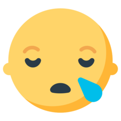 Mozilla sleepy face