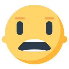 Mozilla grimacing face