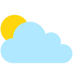 Mozilla sun behind cloud