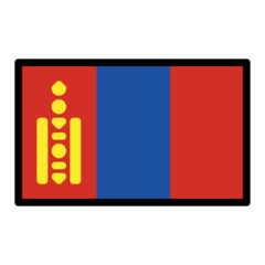 OpenMoji flag: Mongolia