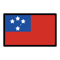 OpenMoji flag: Samoa