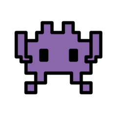 OpenMoji alien monster