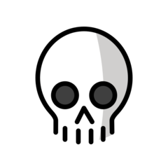 OpenMoji skull
