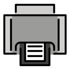 OpenMoji printer