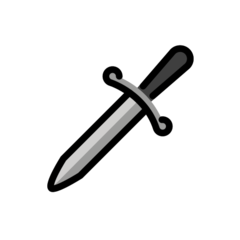 OpenMoji dagger