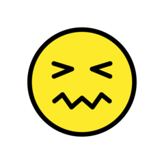 OpenMoji confounded face
