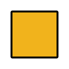 OpenMoji orange square