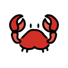 OpenMoji crab