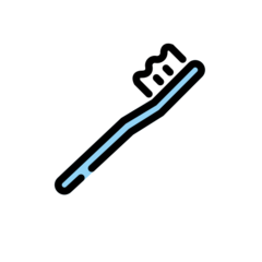OpenMoji toothbrush