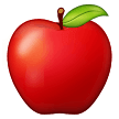Samsung red apple