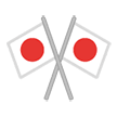Samsung crossed flags