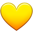 Samsung yellow heart