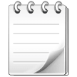 Samsung spiral notepad