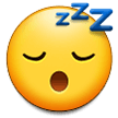 Samsung sleeping face